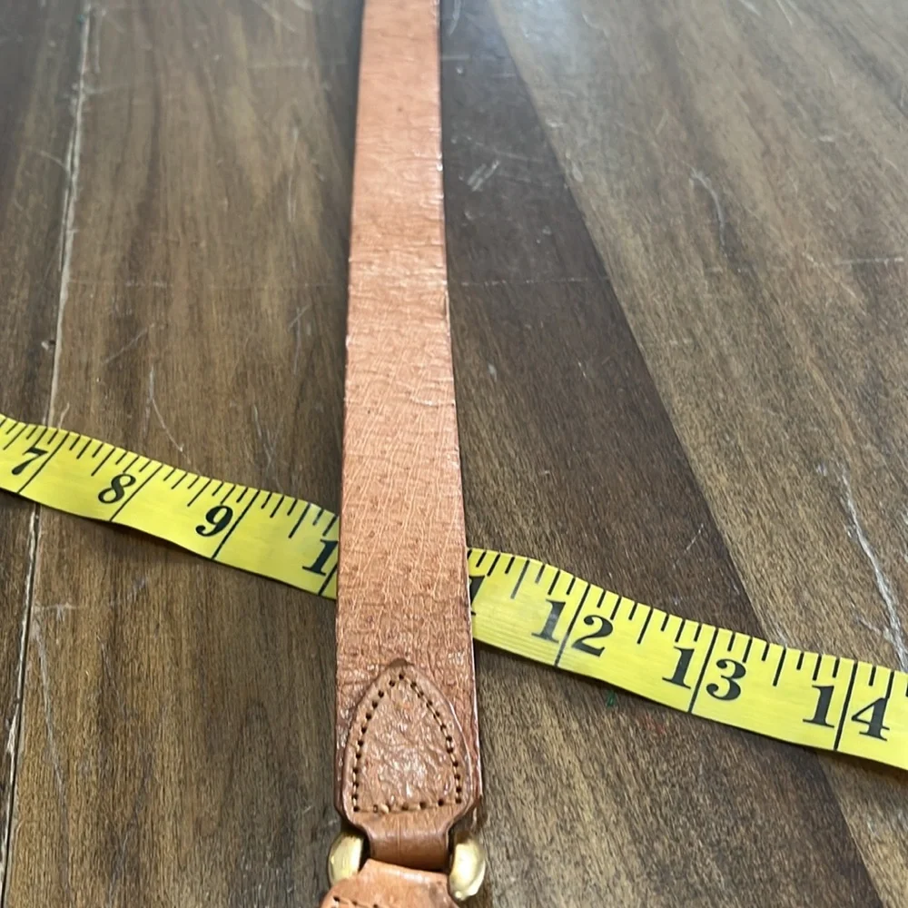 Genuine Ostrich leather belt